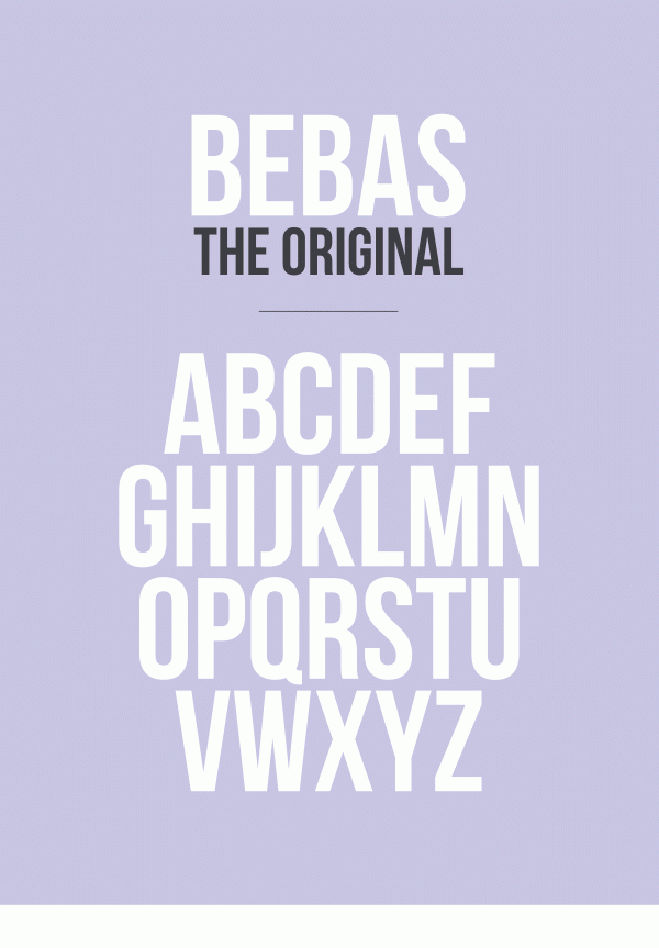 Bebas Neue