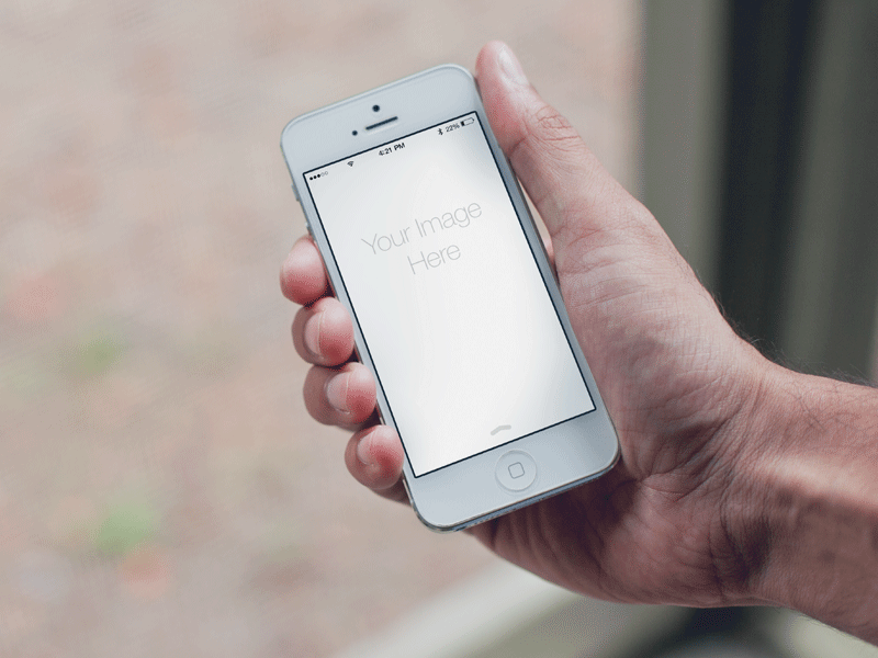 Free iPhone 5 PSD