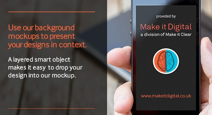 10 Free iPhone 5 PSD Mockups