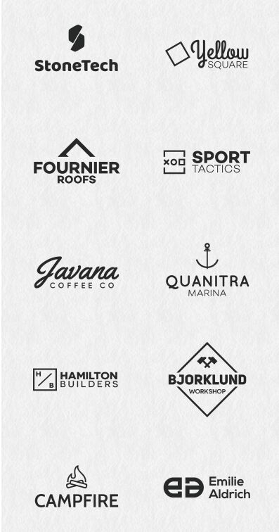 10-free-minimal-logos