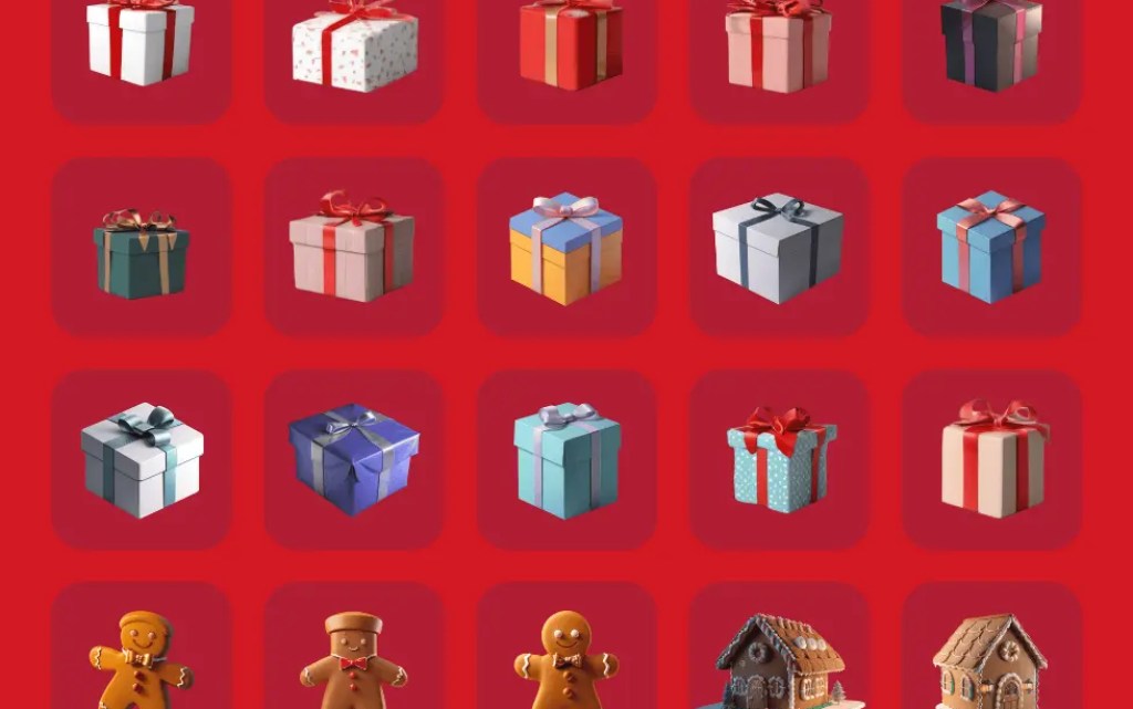 42 Christmas 3D Icons