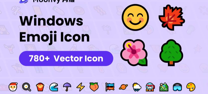 780+ Windows Emoji Vector Icons