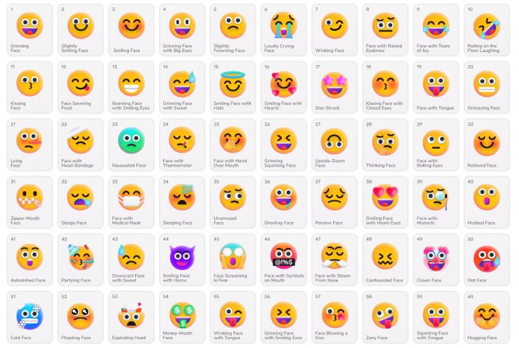 95+ Emoji Pack Figma