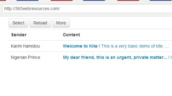 A Modern Webmail Based On Angularjs and Python 2 - Kite