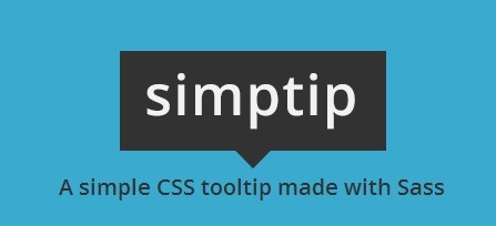 A Simple CSS Tooltip Made With Sass - simptip