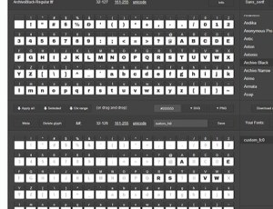 A Versatile Online Web Font Creator - Font Combiner