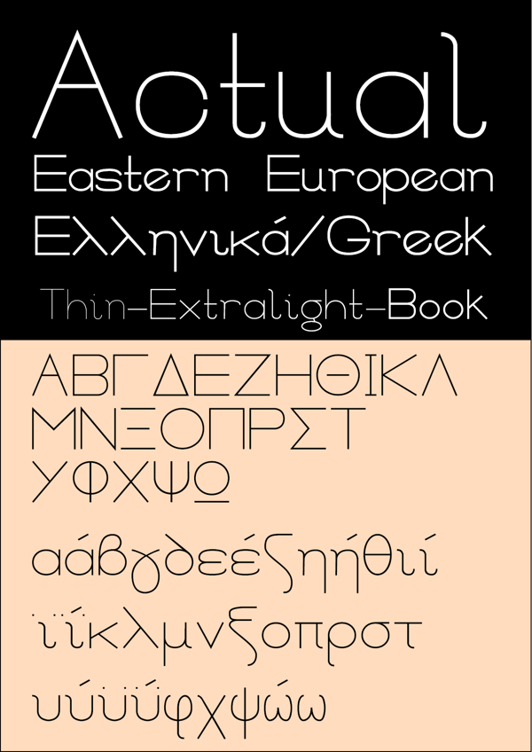 Actual Font