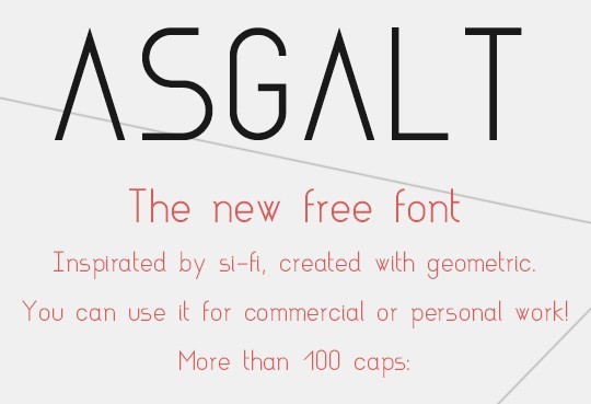 Asgalt Free Font