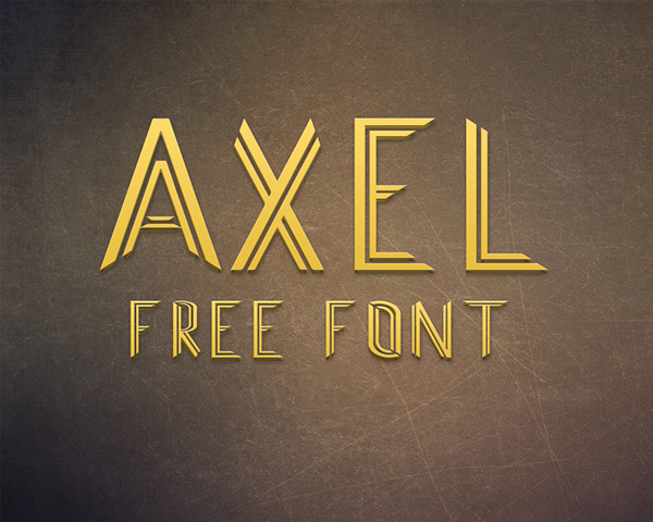 AXEL Free Font