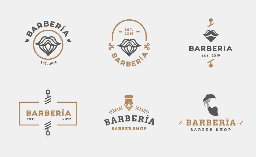 Baber Shop Free Logos