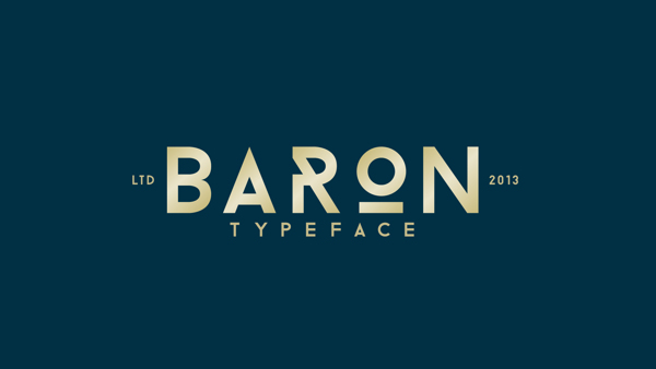 BARON (Free typefamily)