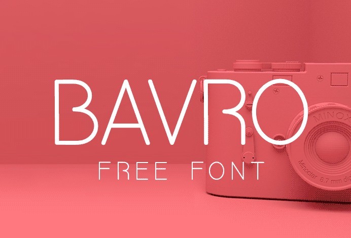 BAVRO FREE FONT
