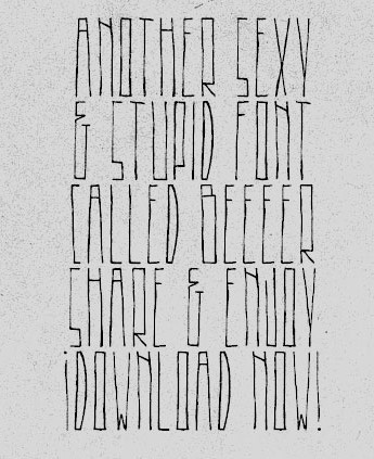 Beeeer Font