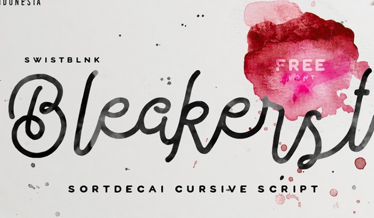 Bleakerst Free Font