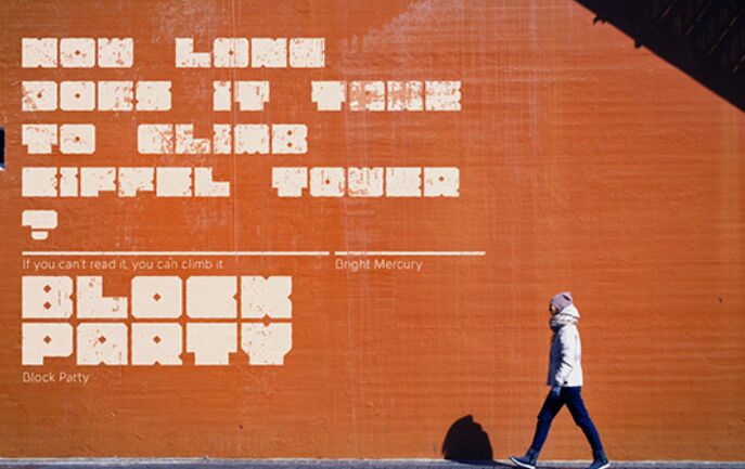Block Party Font