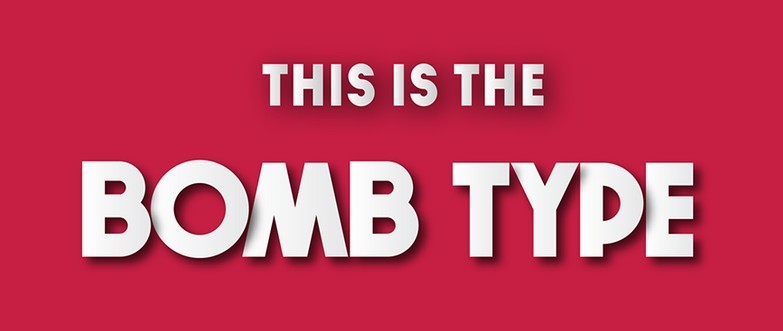 BOMB Free Typeface