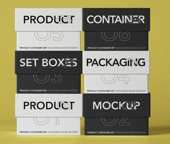 Box Product Psd Packaging Mockup