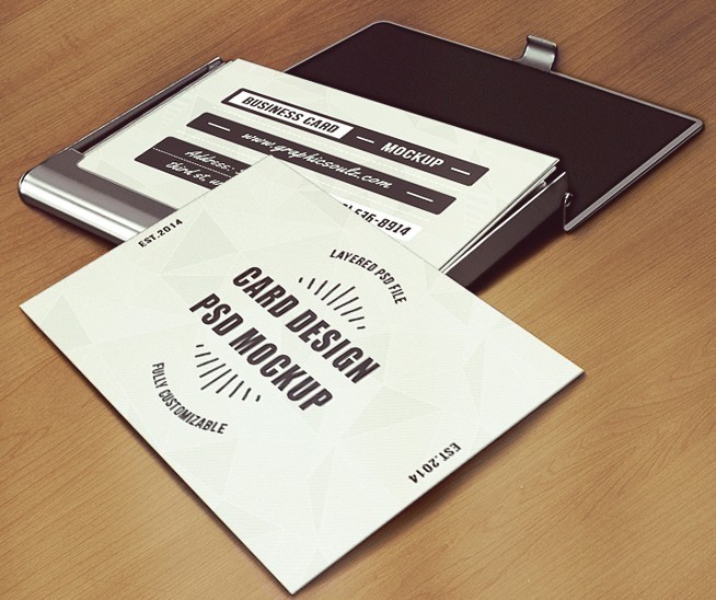 Business Card Mockup – Vol.5
