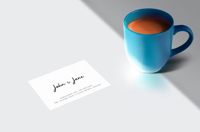 Business Card Mockups Set-min