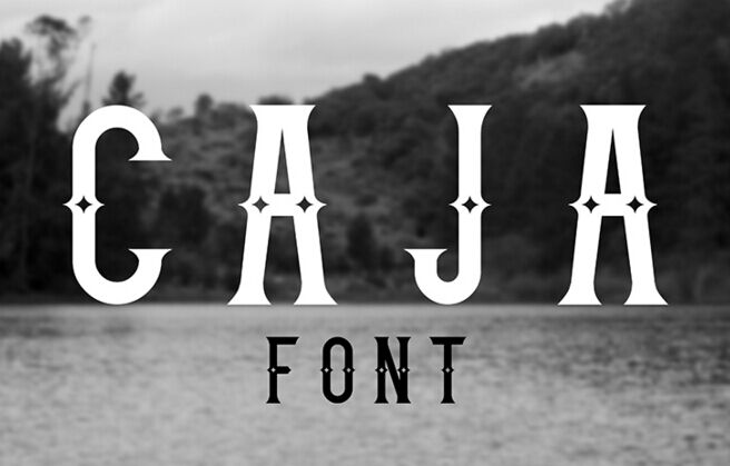 Caja - Free Font