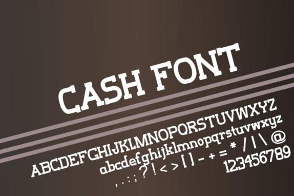 Cash Font