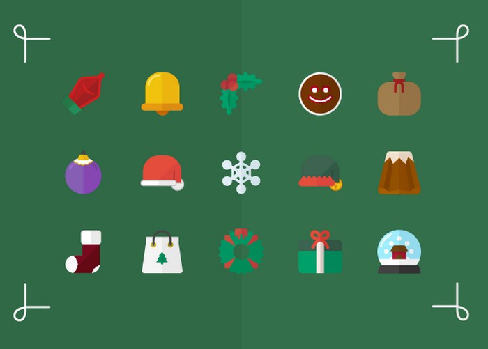 Christmas Flat Icons