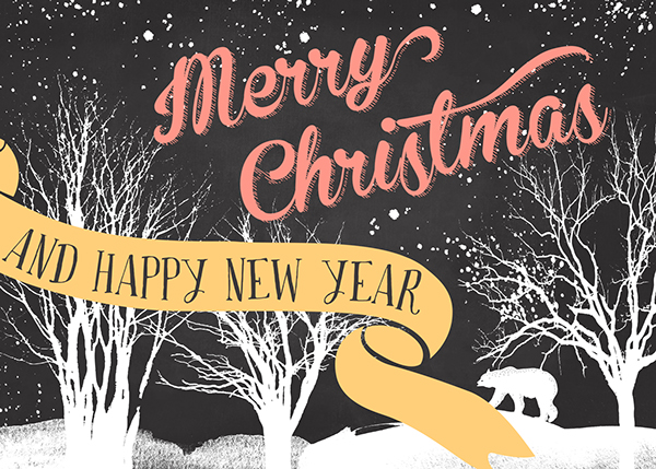 Christmas greeting card