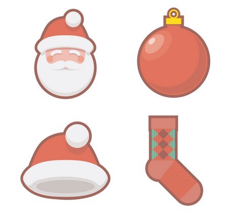 Christmas Holidays Free Icon Set