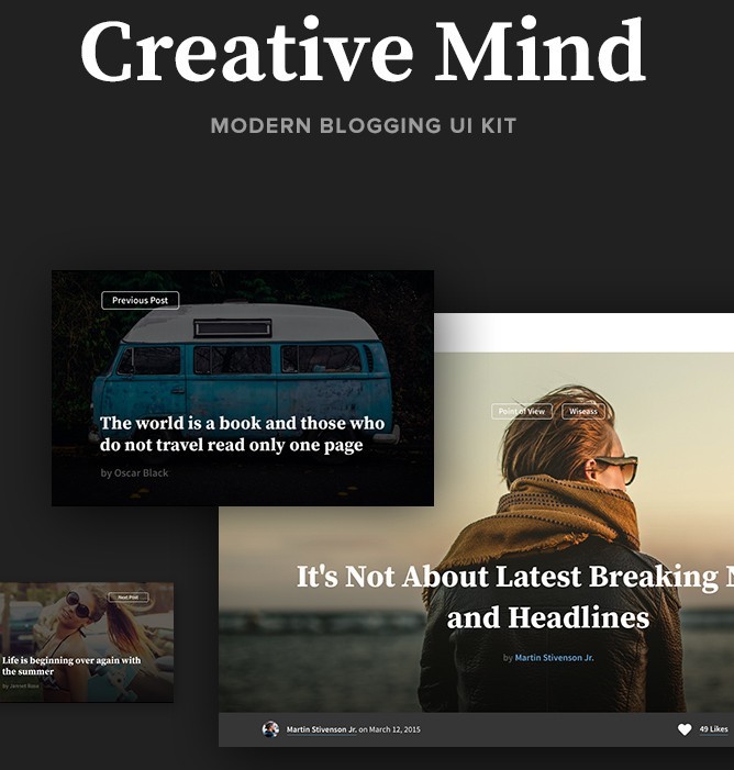 Creative Mind UI Kit