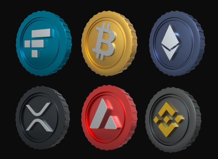 Crypto 3D Icons