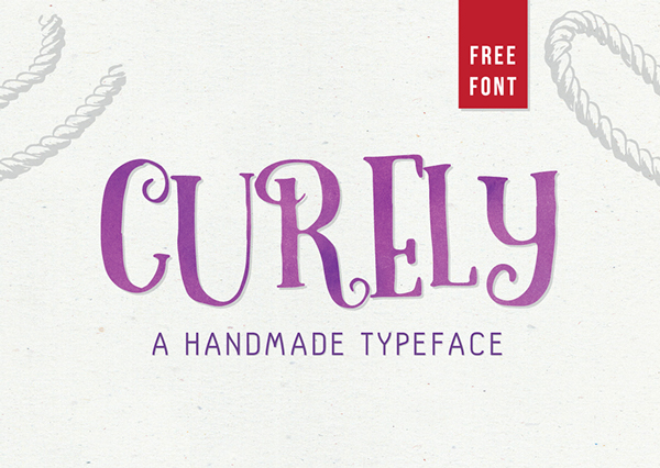 Curely - Free Typeface