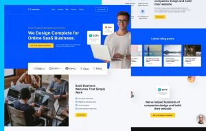 DesignJuice Sketch Landing Page Freebie