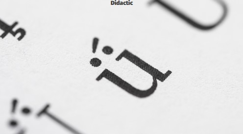 Didactic Font