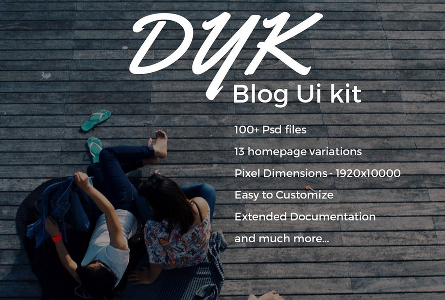 Dyk Blog UI Kit