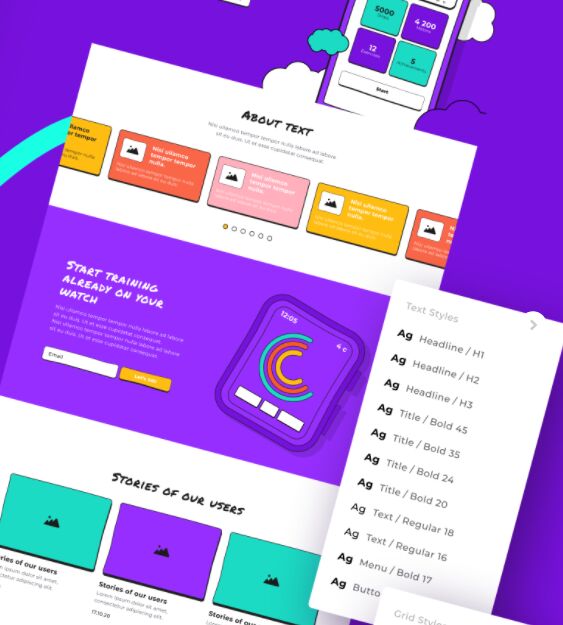 EasyFrame Wireframe Kit