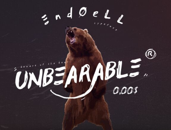 Endoell Handwritten Typeface