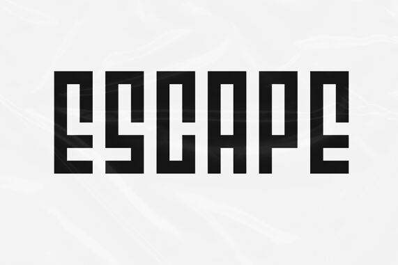 ESCAPE Font