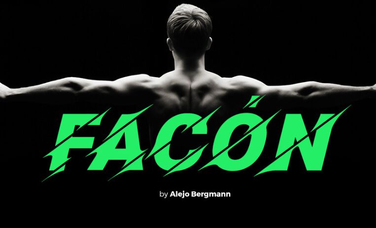 Facón Free Font-min