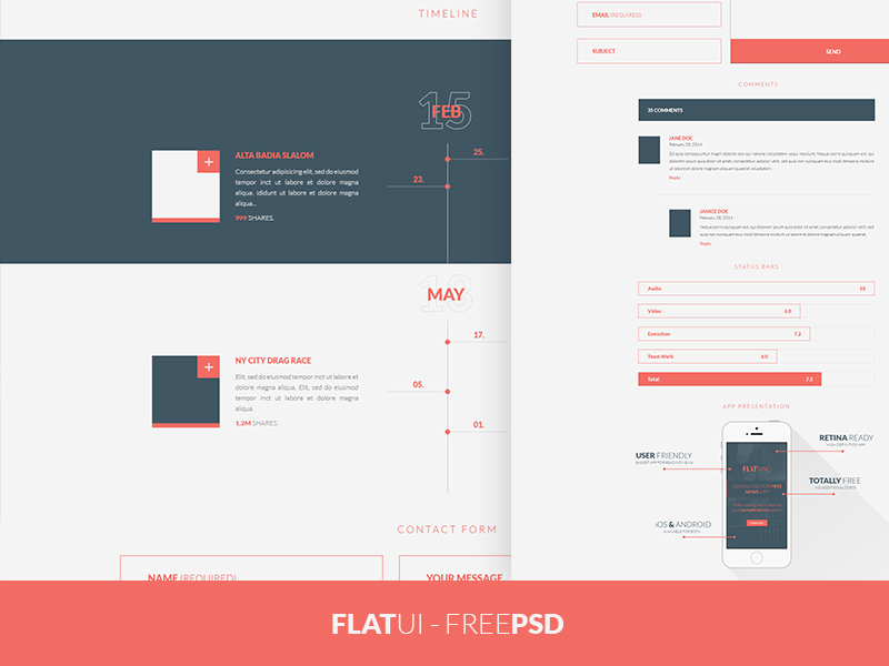 Flat UI Kit