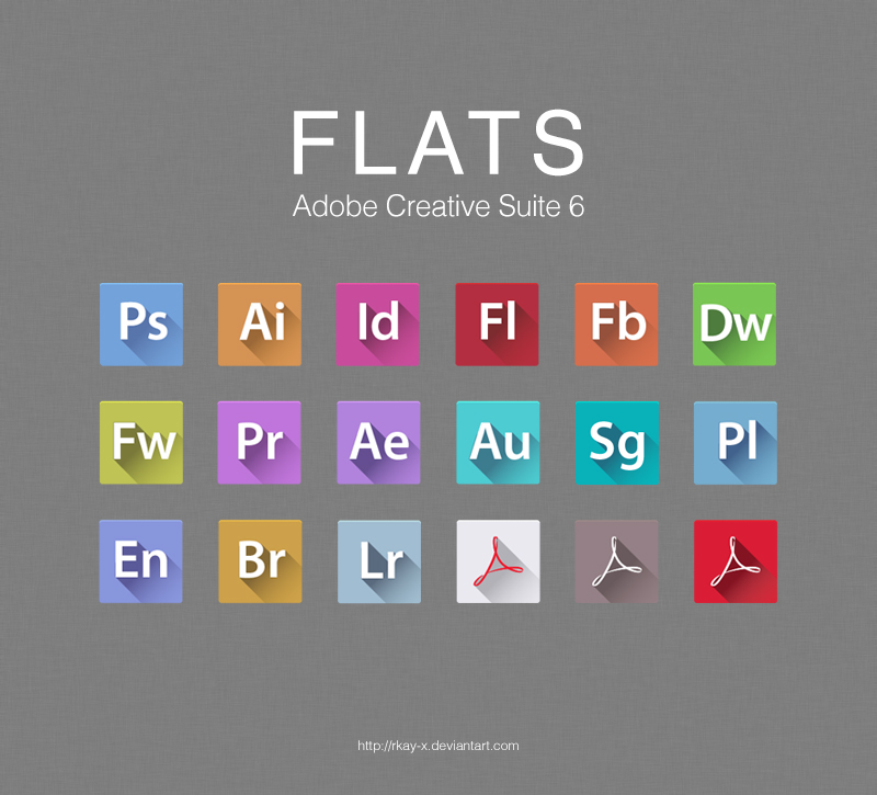 FLATS-Adobe-CS6-Icons