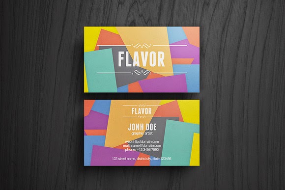 Flavor Business Card Free Download