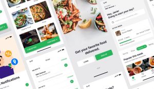 Food Delivery App UI Kit For Figma
