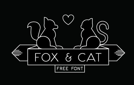 Fox & Cat Typeface