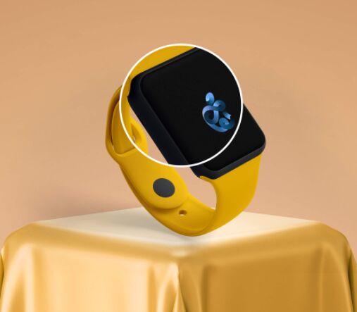 Free Apple Watch Mockup PSD Template