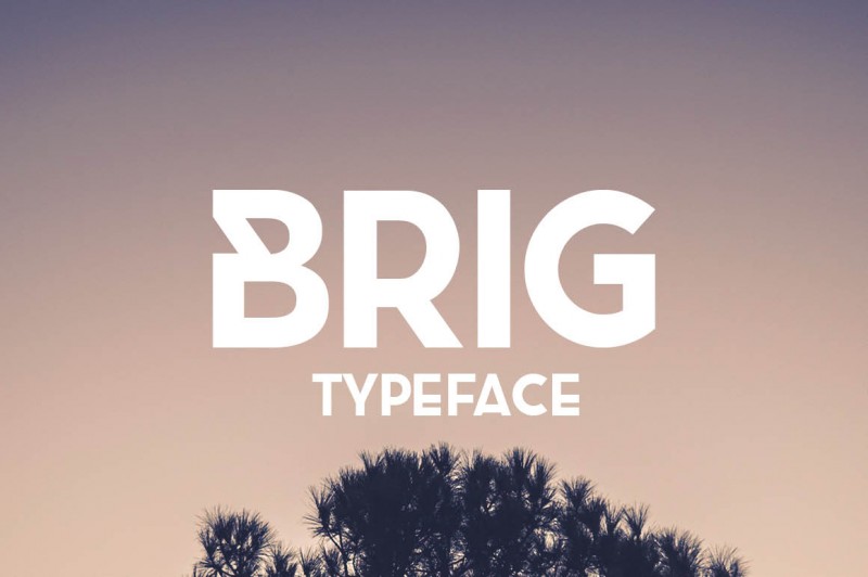 Free Brig Typeface
