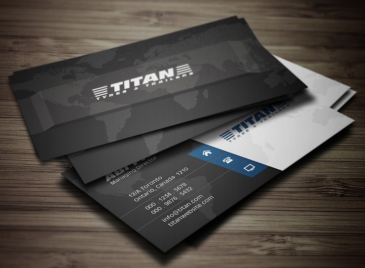 Free Business Card Mockup