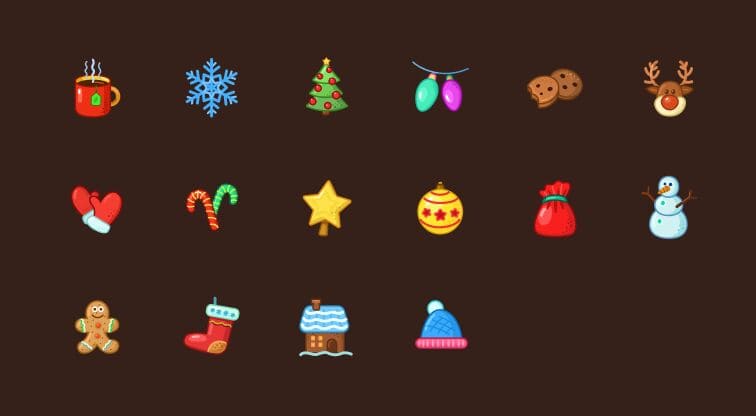 Free Christmas Icons Pack