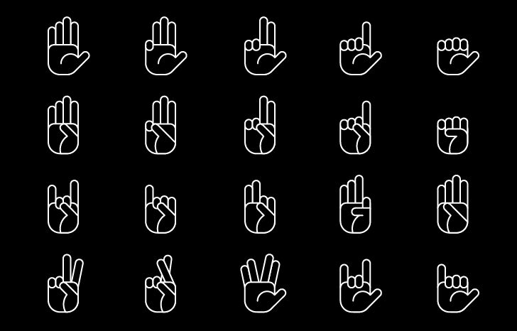 Free Hand Gesture Pack