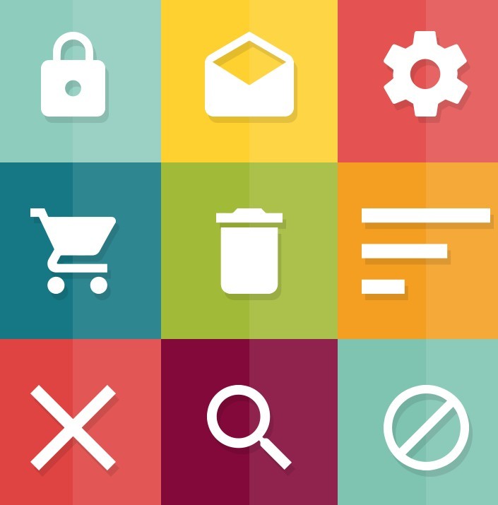 Free Material Icon Set