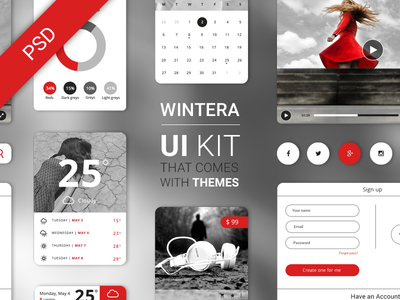 Free UI Starter Kit – Wintera